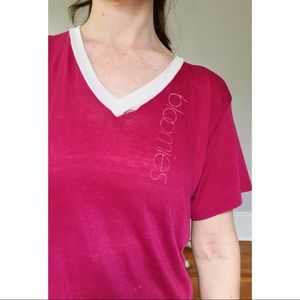 Vintage Dresses - DONATED Vintage 70s Bloomies T-Shirt Dress Vintage Dresses - DONATED Vintage 70s Bloomies T-Shirt Dress